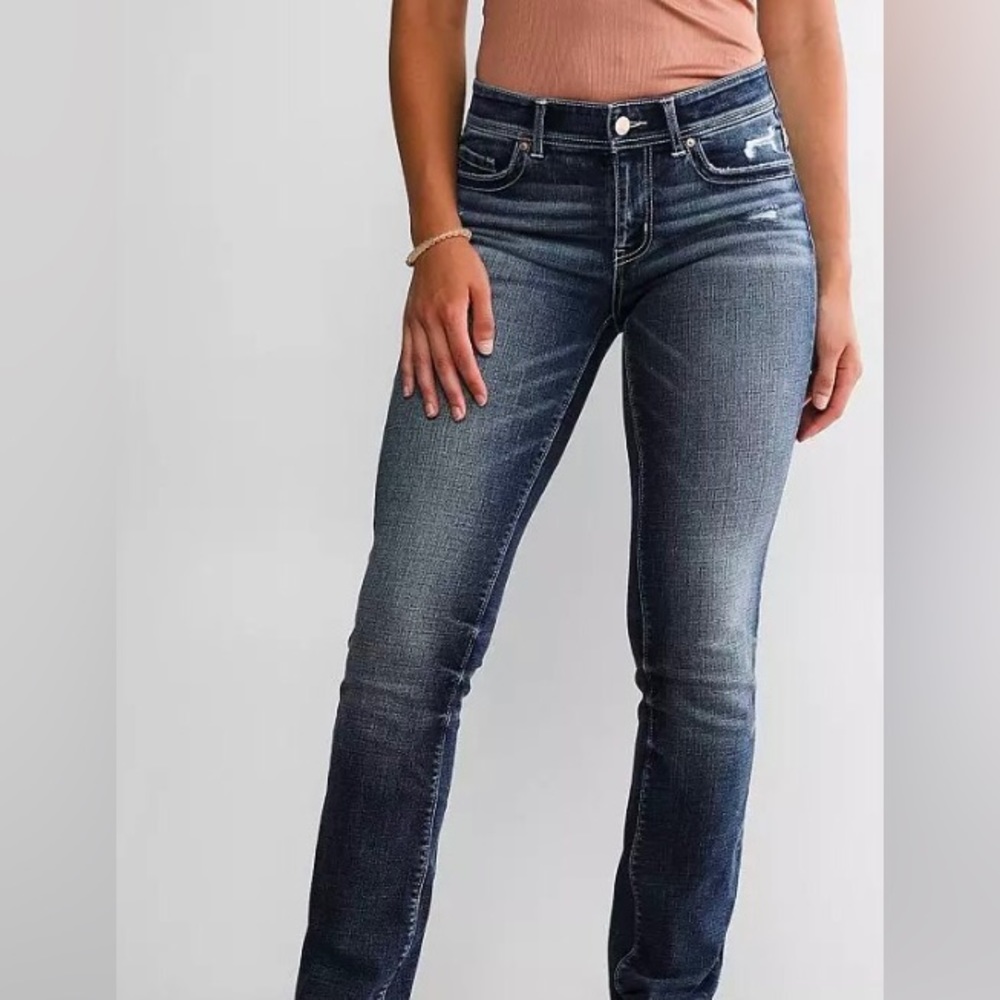 BKE Denim Payton 21” Crop Stretch Jean Size 26
